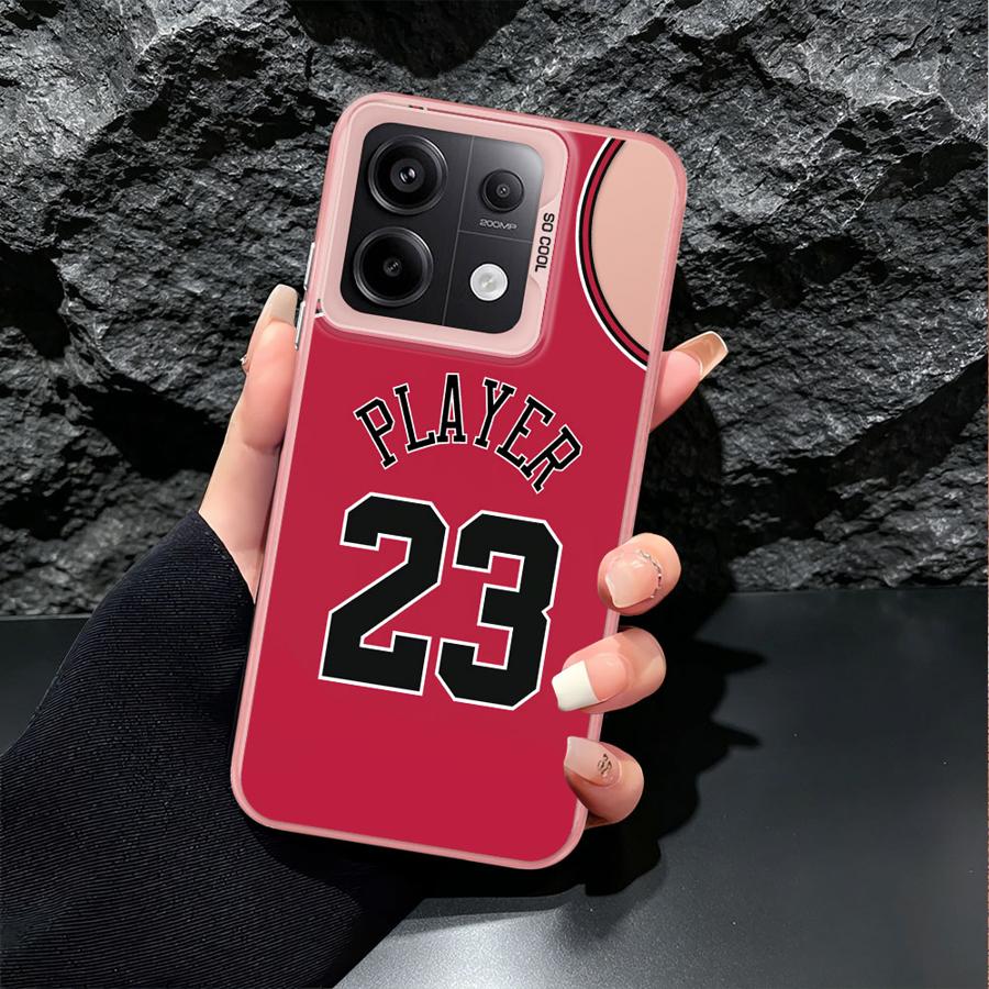 RedJersey Print 23 Back Phone  - đánh giá và giá Xiaomi Redmi Note 14