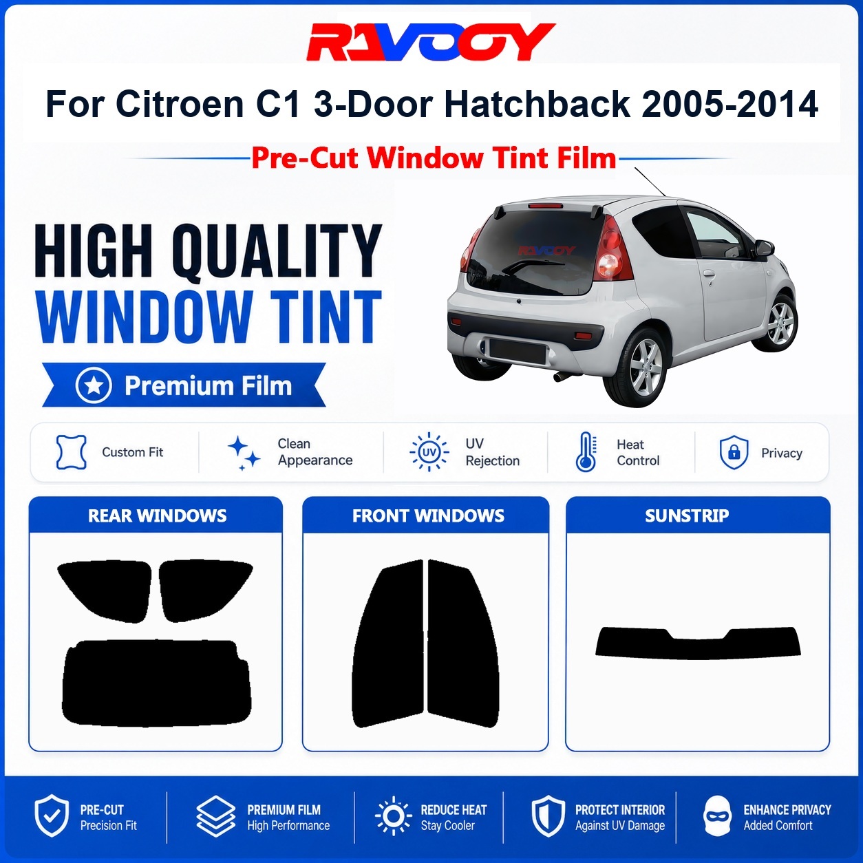 Premium Pre-Cut Window Tint Fo - đánh giá và giá Privacy Screen Protector