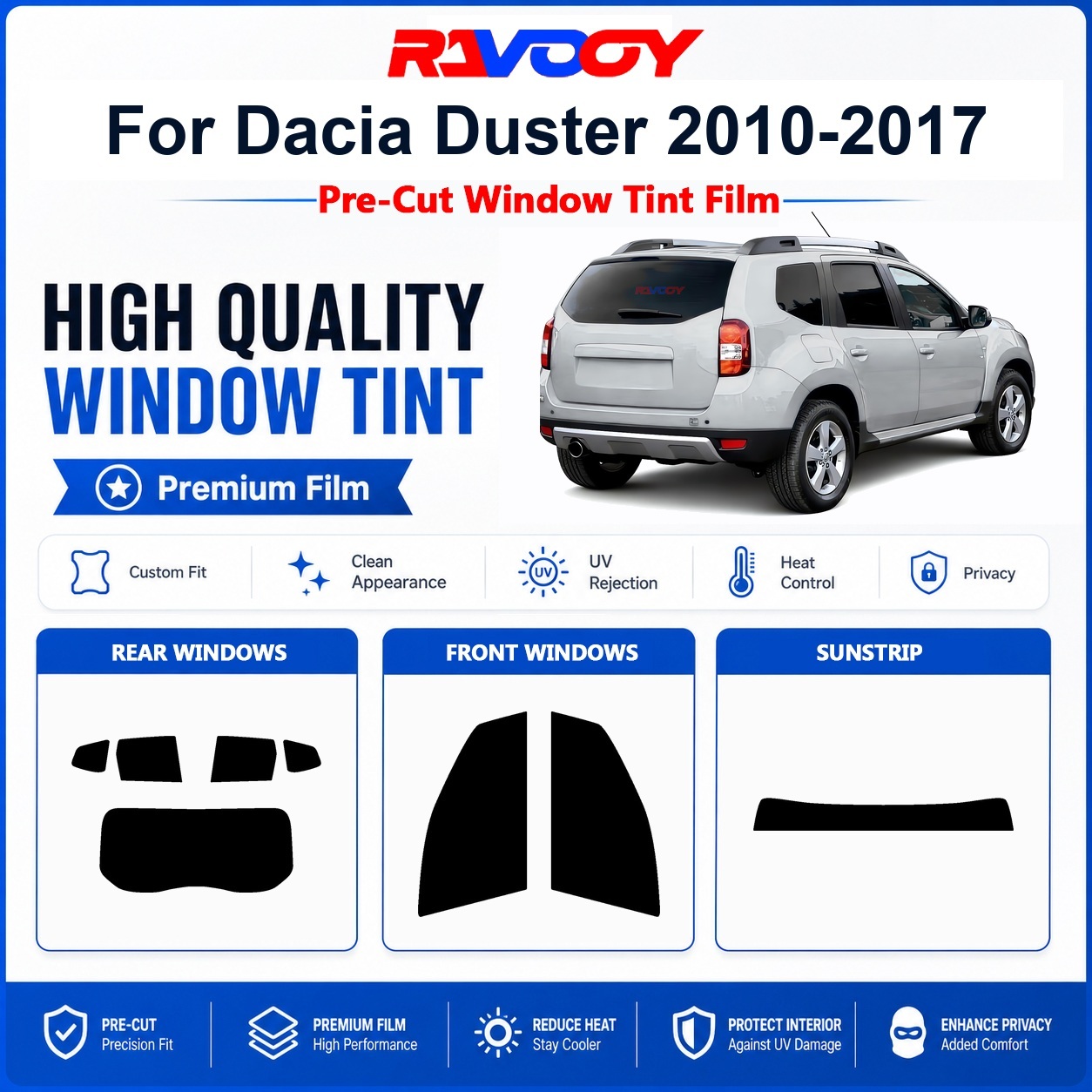 Premium Pre-Cut Window Tint Fo - đánh giá và giá Privacy Screen Protector