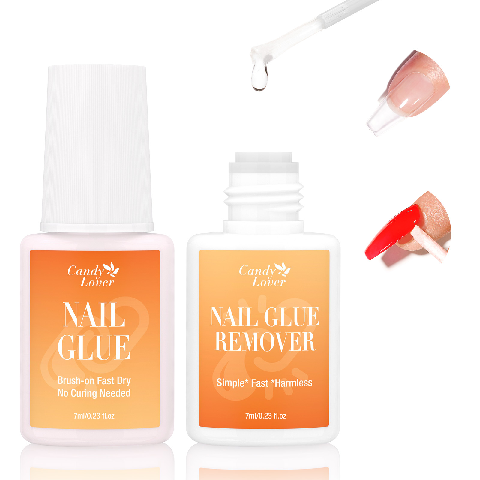 Super Strong Nail Glue Remover - đánh giá và giá Liquid Uv Glue Kit