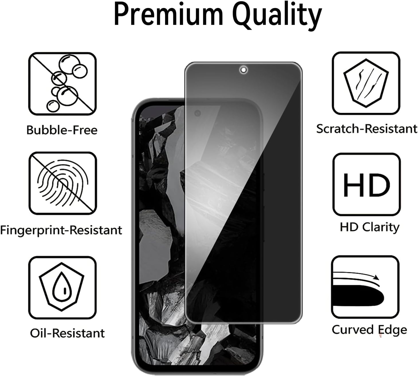 2 PACK Privacy Filter Tempered - đánh giá và giá Privacy Filter 2Pack